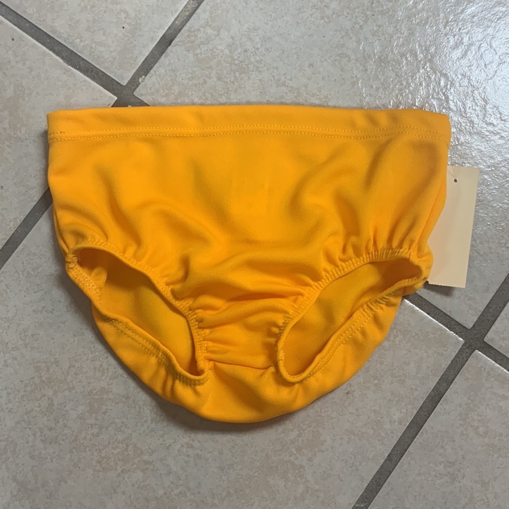 Youth Gold Cheer Dance Spankie Panty Bloomers NIP